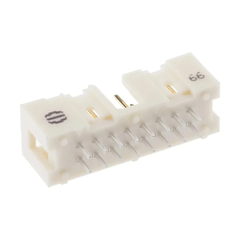 HARTING SEK 19 Series Straight Through Hole PCB Header 16 Contacts 2 Row 2.54 mm Pitch Shrouded 09195166324