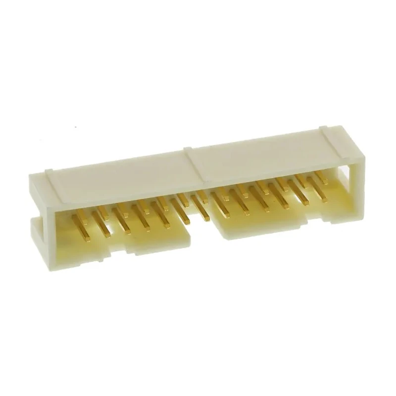 HARTING SEK 19 Series Straight Through Hole PCB Header, 26 Contacts, 2.54 mm Pitch, 2 Row, Shrouded 09195266324