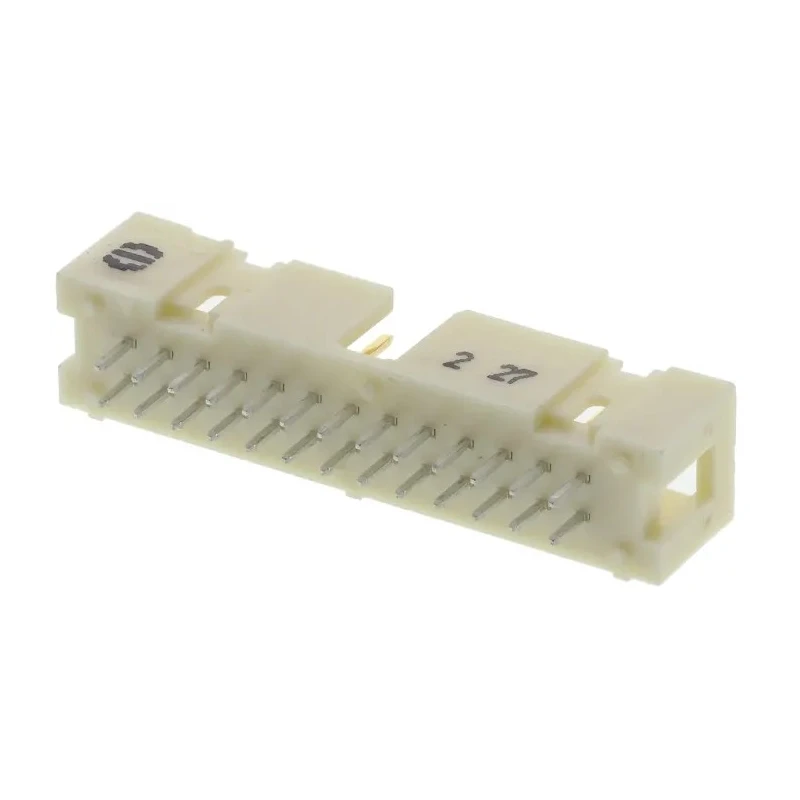HARTING SEK 19 Series Straight Through Hole PCB Header, 26 Contacts, 2.54 mm Pitch, 2 Row, Shrouded 09195266324