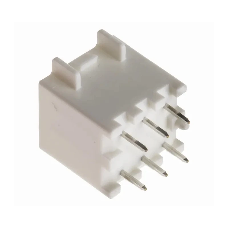 Hirose EnerBee DF33C Series Straight Through Hole PCB Header, 6 Contacts, 3.3 mm Pitch, 2 Row Shrouded DF33C