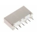 Hirose PCB Header 6 Contact 3.3 mm Pitch 1 Row Shrouded Through Hole 500V 5A DF33C