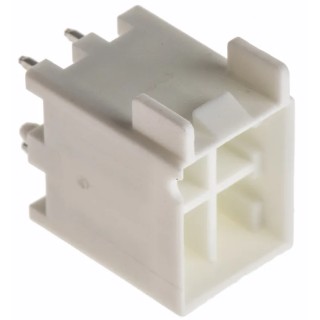 Hirose DF33C Series Straight Through Hole PCB Header 4 Contacts 3.3 mm Pitch 2 Row Shrouded DF33C