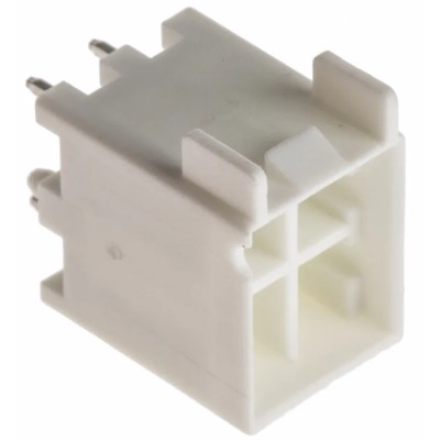 Hirose DF33C Series Straight Through Hole PCB Header 4 Contact 3.3 mm Pitch 2 Row Shrouded DF33C