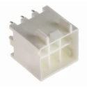 Hirose DF33C Series Straight Through Hole 6-Contact 3.3 mm Pitch 2-Row Shrouded PCB Header DF33C