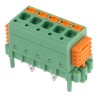 Phoenix Contact SDC 2.5/ 5-PV-5.0-ZB Series Straight PCB Terminal Block, 5 Contact 5 mm Pitch 320V 12A 1 Row 1864066