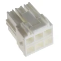 Hirose EnerBee DF33C Female Connector Housing 3.3 mm Pitch 6 Way 2 Row Straight DF33C