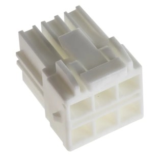 Hirose EnerBee DF33C Female Connector Housing 3.3 mm Pitch 6 Way 2 Row Straight DF33C