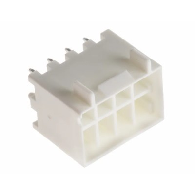 Hirose DF33C Series Straight Through Hole PCB Header 8 Contact 3.3 mm Pitch 2 Row Shrouded DF33C