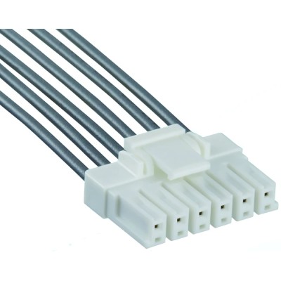 Hirose EnerBee DF33C Female Connector Housing 2.5 mm Pitch 6 Way 1 Row Straight DF33C
