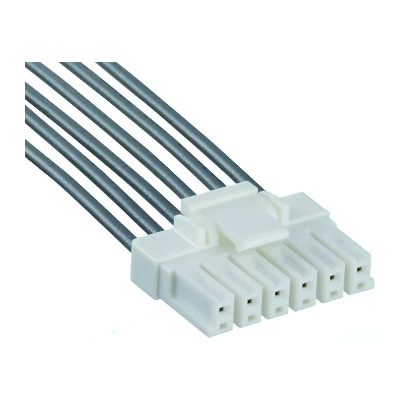 Hirose EnerBee DF33C Female Connector Housing 2.5 mm Pitch 6 Way 1 Row Straight DF33C