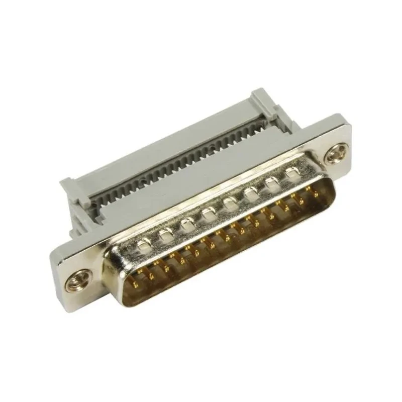HARTING D-Sub Standard 25 Way Right Angle 2.77 mm Pitch Cable D-Sub Connector Male 09663286700