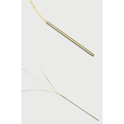 Netsushin RTD Sensor 1 mm Diameter, 50 mm Length, -200°C to 200°C Temperature Range NR-141-100S-2-1.0-50-2000PLi-A-3