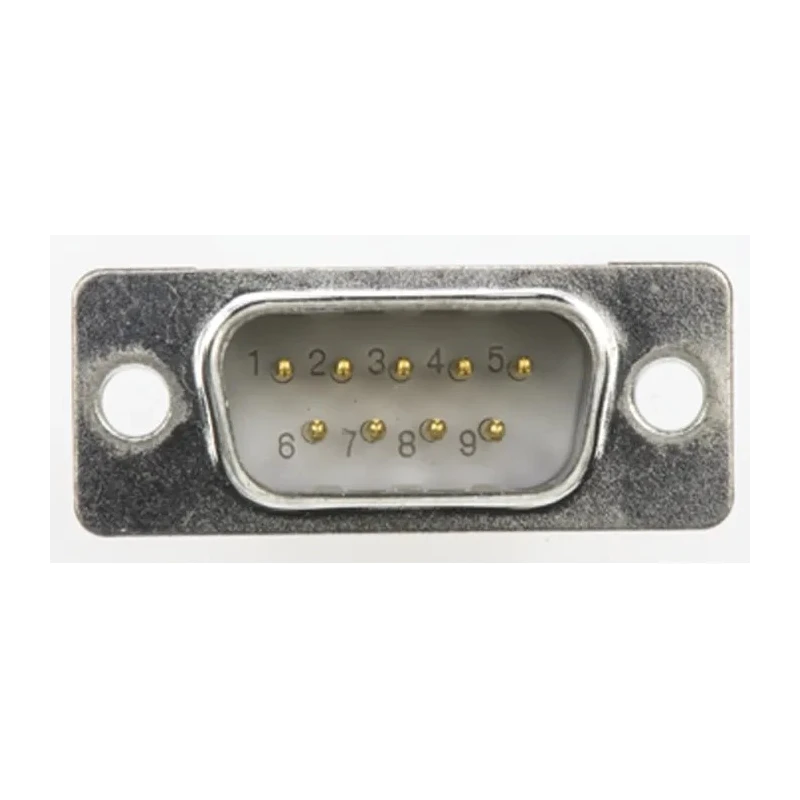 HARTING D-Sub 9 Way Right Angle 2.77 mm Pitch Cable Connector Male 09661286700