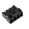Hirose EnerBee DF63 Female Connector Housing 2.5 mm Pitch 4 Way 1 Row Straight DF63