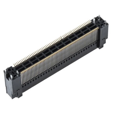 Hirose FunctionMAX FX18 Series Straight Surface PCB Socket, 120-Contact, 2 Row, 0.8 mm Pitch, 100V, 12,500A Current 