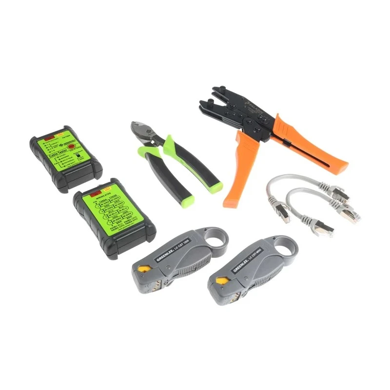 Tempo 1300 Series Cable Joint Connector Tool Kit LAN/Ethernet, Video and CATV Installations 428-2672