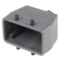 EPIC Heavy Duty Power Connector Hood Aluminium Alloy IP65 M20 Thread Size 10+E Poles 2 Levers 19040000+71201200