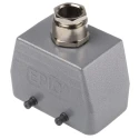 EPIC Heavy Duty Power Connector Hood Aluminium Alloy IP65 M20 Thread Size 10+E Poles 2 Levers 19040000+71201200
