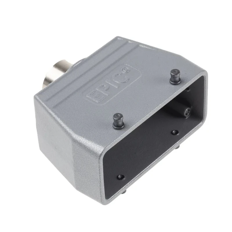 EPIC Heavy Duty Power Connector Hood 2 Lever 16+E Pole Format Aluminium Alloy IP65 Germany 19080000+71201300