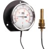 RS PRO Dial Thermometer Dual Scale Centigrade Fahrenheit 100mm Dial Steel Case 120°C 431-5671