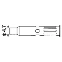 Weller Hot Air Hotblow Nozzle 4.7 mm Length 15mm for WP60 Gas Soldering Iron 
