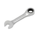 GearWrench 10-Piece Ratchet Spanner Set, 10 to 19 mm, Alloy Steel, Chrome Finish 9520D