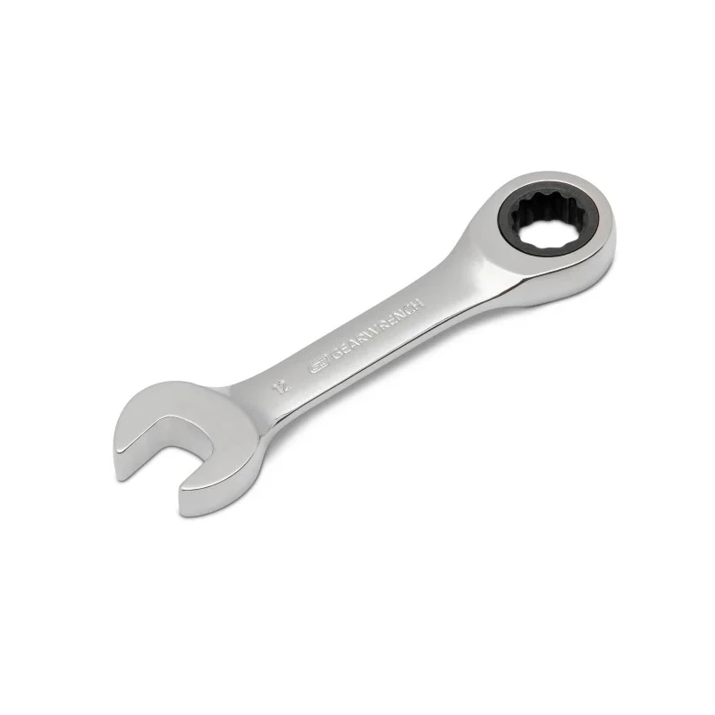 GearWrench 10-Piece Ratchet Spanner Set, 10 to 19 mm, Alloy Steel, Chrome Finish 9520D