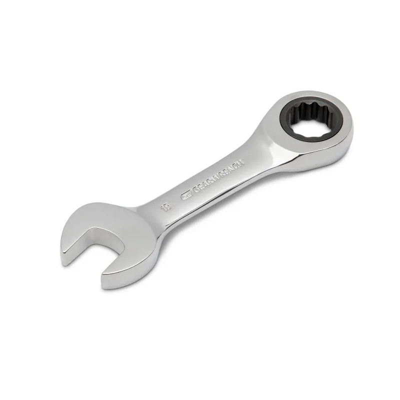 GearWrench 10-Piece Ratchet Spanner Set, 10 to 19 mm, Alloy Steel, Chrome Finish 9520D