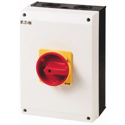 Eaton 1-Pole Screw Isolator Switch IP65 100A 30kW T51 Series MPN 