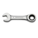 GearWrench 10-Piece Ratchet Spanner Set, 10 to 19 mm, Alloy Steel, Chrome Finish 9520D