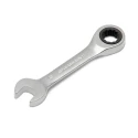 GearWrench 10-Piece Ratchet Spanner Set, 10 to 19 mm, Alloy Steel, Chrome Finish 9520D