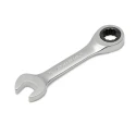 GearWrench 10-Piece Ratchet Spanner Set, 10 to 19 mm, Alloy Steel, Chrome Finish 9520D