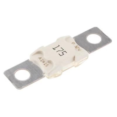 Littelfuse Car Fuse 175A 32V DC White Thermoplastic Time Delay BF2 Series 153.5395.6171