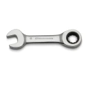 GearWrench 10-Piece Ratchet Spanner Set, 10 to 19 mm, Alloy Steel, Chrome Finish 9520D
