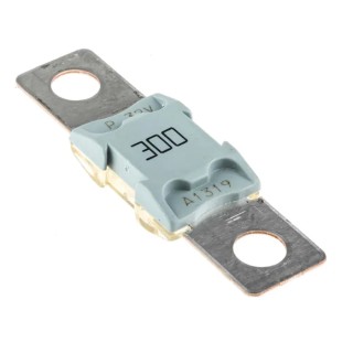 Littelfuse 300A Grey Car Fuse 32V dc Thermoplastic Time Delay BF2 Series 153.5395.6301