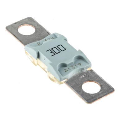 Littelfuse 300A Grey Car Fuse 32V dc Thermoplastic Time Delay BF2 Series 153.5395.6301