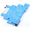 Finder 38 Series Electromechanical Interface Relay DIN Rail Mount SPDT Contact 110/125V AC/DC Coil 5mA 6A 38.51.0.125.0060