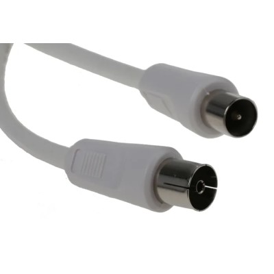 RS PRO Coaxial Cable Male Male 1.5 m 75 Ω Grey Jacket RS PRO 111-5462