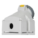 MENNEKES Wall Mount Industrial Power Connector 16A 110V IP67 Yellow 3 Pole IP67