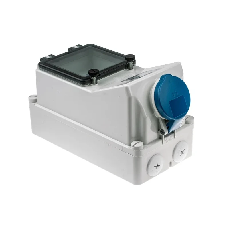 MENNEKES Wall Mount Industrial Power Connector Blue IP44 Rated At 16A, 230V, 3 Pole IP44 