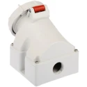 MENNEKES Industrial Power Connector Rated At 16A, 400V Red Wall Mount IP67 5 Pole IP67