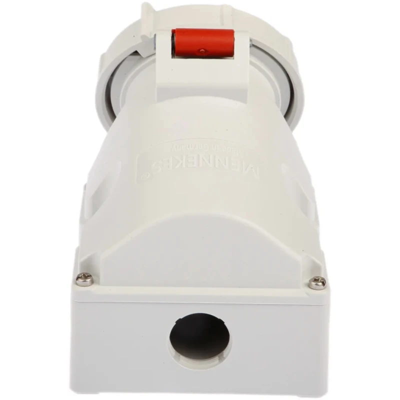 MENNEKES Industrial Power Connector Rated At 16A, 400V Red Wall Mount IP67 5 Pole IP67