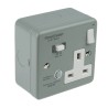 Powerbreaker PowerBreaker H 13A Passive 1 Gang Dual Pole Surface Mounted RCD Socket K21MP-C