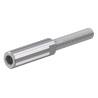 Staubli Silver 3 mm Terminal Post, M4 Thread, 55A, Height Above Panel 20mm 01.0002