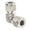 Parker Stainless Steel Pipe Fitting 90° Elbow High Pressure 470 bar Operating Temperature -255°C to 649°C EEM10-316