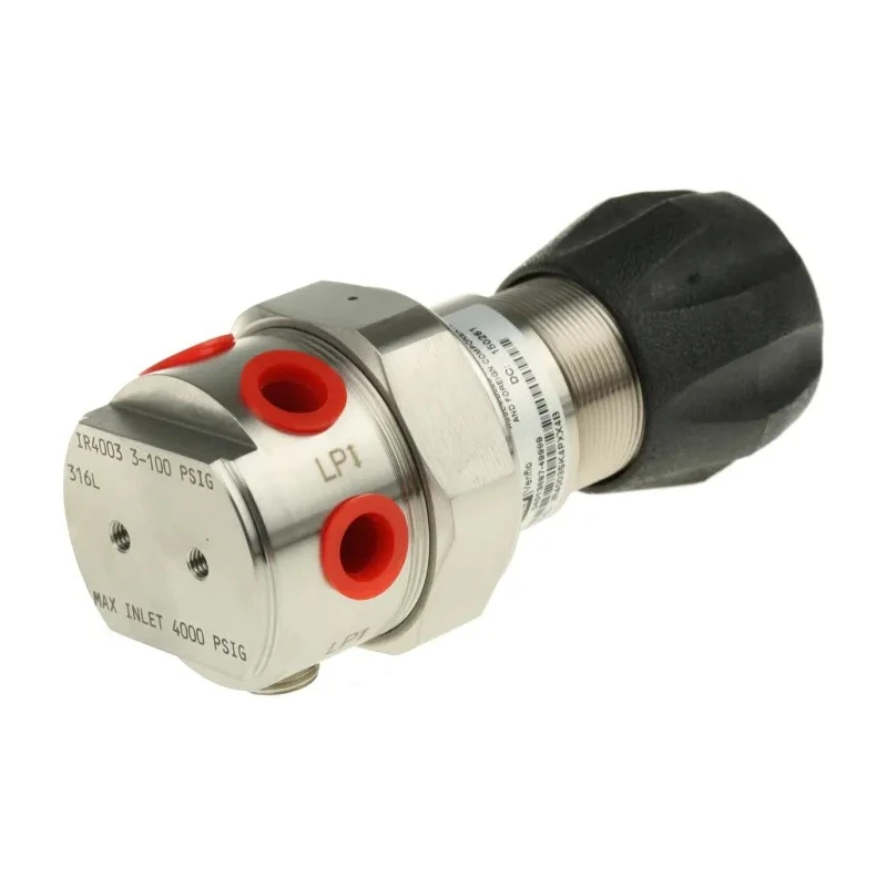 Parker 1/4 in NPT Stainless Steel Pneumatic Regulator 400 psi Series I IR4003SK4PXX4B2P
