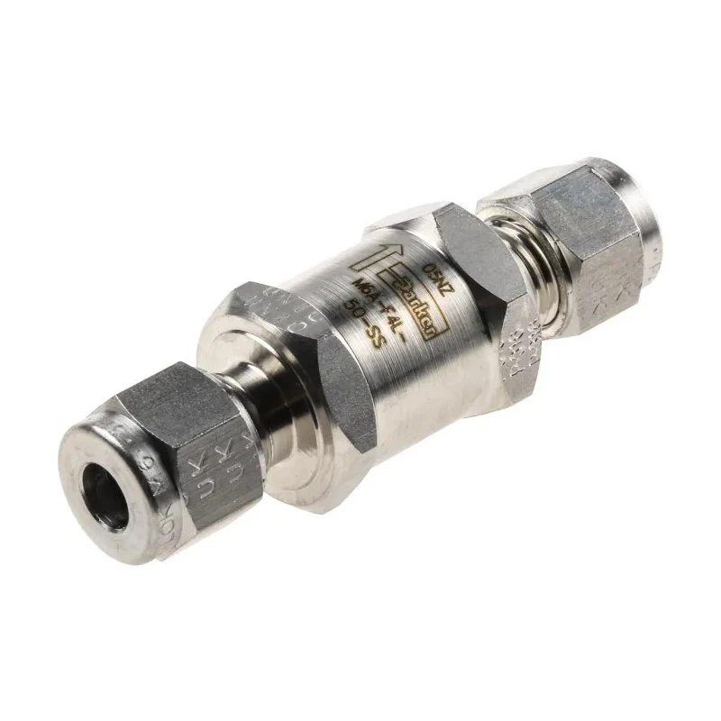 Parker Aluminium In-Line Water Filter, Suitable for Water and Oil, 120 L/min Flow Rate, 125 Micron Filtration M6A-F4L-50-SS