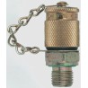 Stauff Hydraulic Test Point Thread Size M10 x 1, Connection Thread Standard DIN 2353, ISO 1179-1, SAE J1453 SMK 20 M10X1 VA