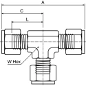 Parker Stainless Steel Pipe Fitting Union ETM12-316
