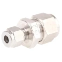 Parker Stainless Steel Pipe Fitting High-Quality A-LOK® Double Ferrule M12RUM6-316